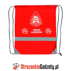 Worko-plecak z logo PSP i numerem alarmowym 112(  worek plecak )